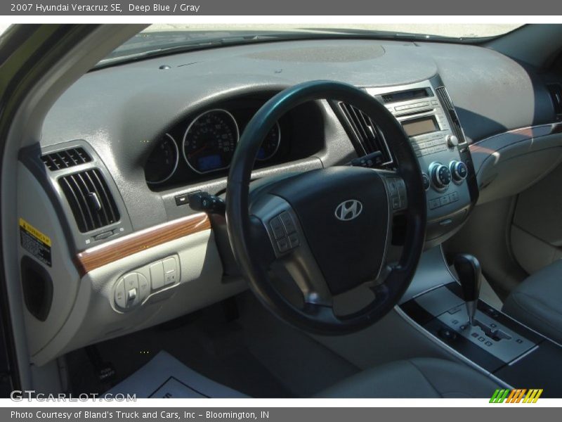 Deep Blue / Gray 2007 Hyundai Veracruz SE