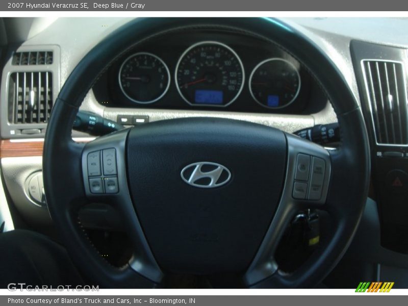 Deep Blue / Gray 2007 Hyundai Veracruz SE