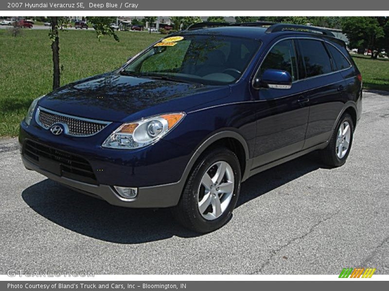 Deep Blue / Gray 2007 Hyundai Veracruz SE