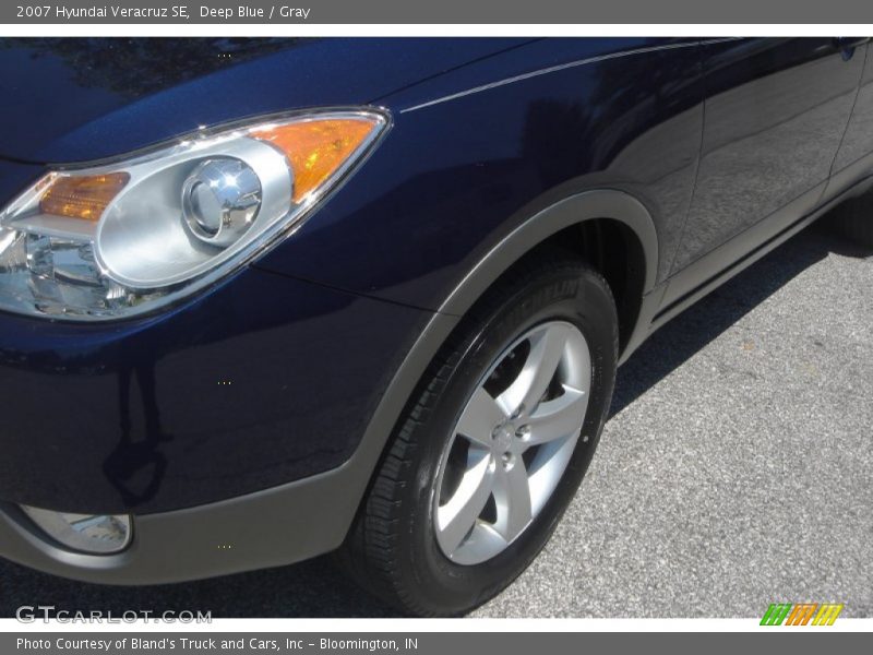 Deep Blue / Gray 2007 Hyundai Veracruz SE