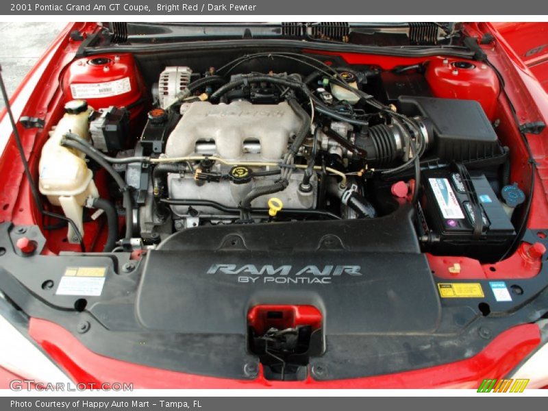  2001 Grand Am GT Coupe Engine - 3.4 Liter OHV 12-Valve V6