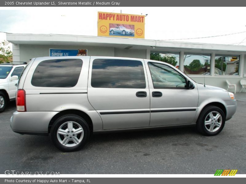 Silverstone Metallic / Medium Gray 2005 Chevrolet Uplander LS