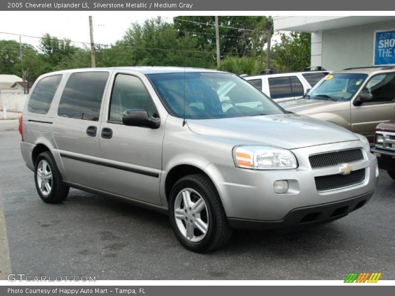 Silverstone Metallic / Medium Gray 2005 Chevrolet Uplander LS