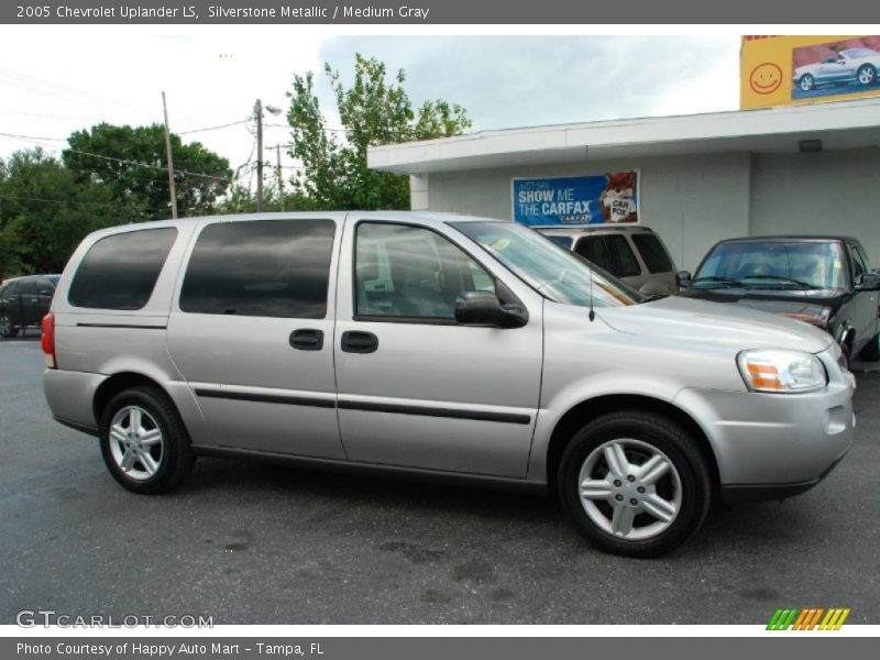Silverstone Metallic / Medium Gray 2005 Chevrolet Uplander LS
