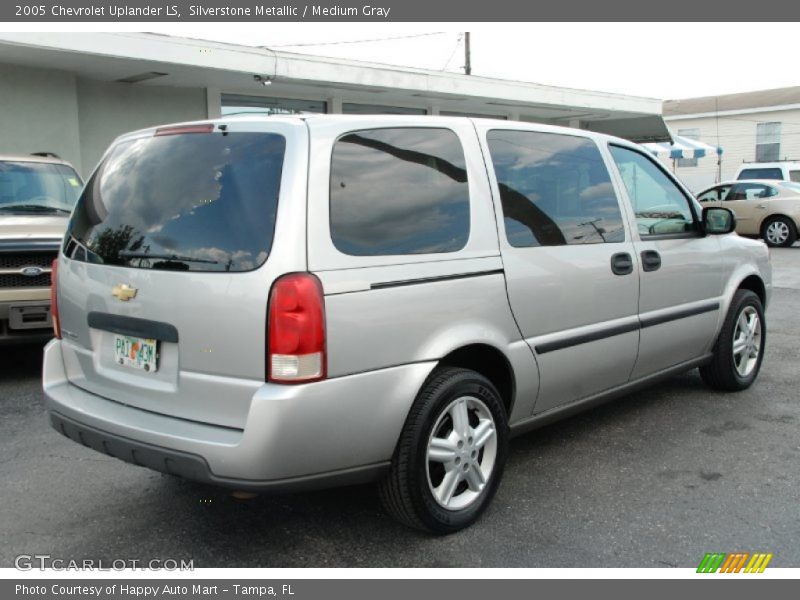 Silverstone Metallic / Medium Gray 2005 Chevrolet Uplander LS