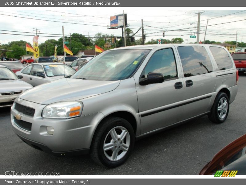 Silverstone Metallic / Medium Gray 2005 Chevrolet Uplander LS