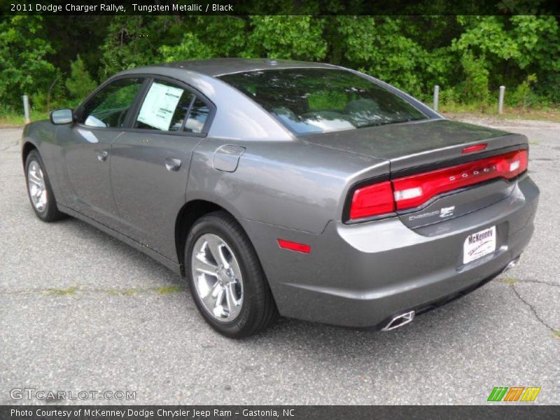 Tungsten Metallic / Black 2011 Dodge Charger Rallye