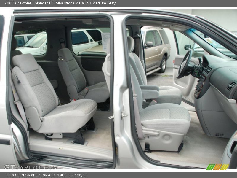 Silverstone Metallic / Medium Gray 2005 Chevrolet Uplander LS