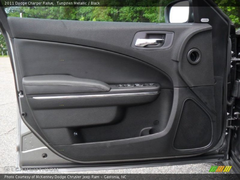 Tungsten Metallic / Black 2011 Dodge Charger Rallye