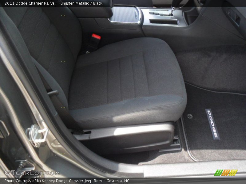 Tungsten Metallic / Black 2011 Dodge Charger Rallye