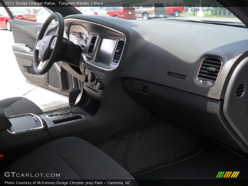 Tungsten Metallic / Black 2011 Dodge Charger Rallye