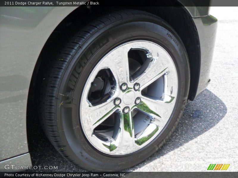 Tungsten Metallic / Black 2011 Dodge Charger Rallye