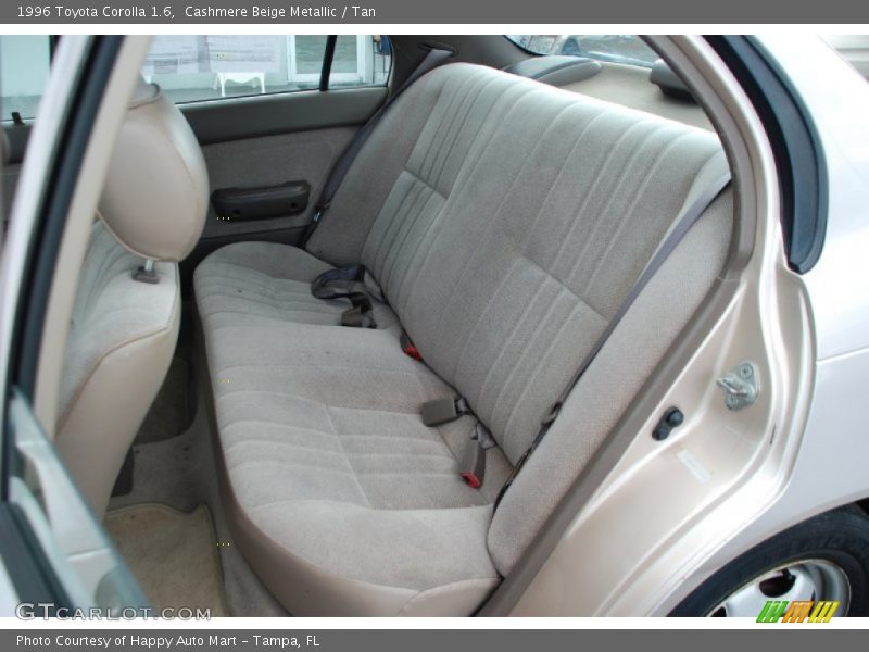 Cashmere Beige Metallic / Tan 1996 Toyota Corolla 1.6