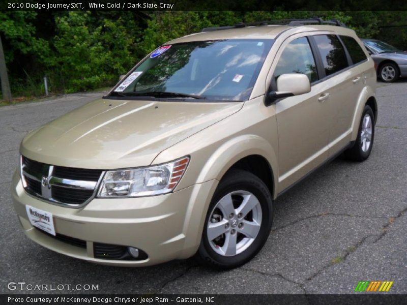 White Gold / Dark Slate Gray 2010 Dodge Journey SXT