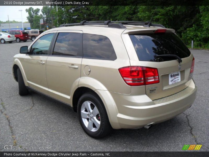 White Gold / Dark Slate Gray 2010 Dodge Journey SXT