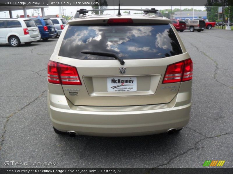 White Gold / Dark Slate Gray 2010 Dodge Journey SXT