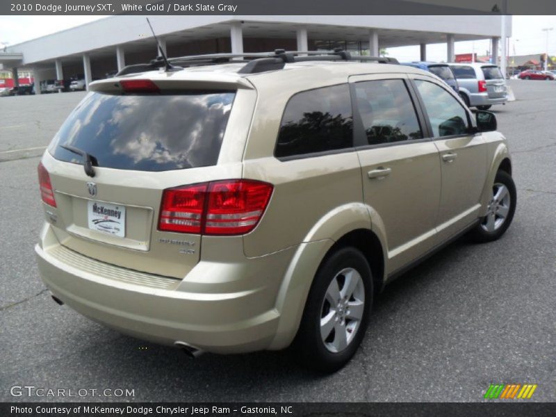 White Gold / Dark Slate Gray 2010 Dodge Journey SXT