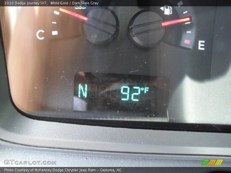 White Gold / Dark Slate Gray 2010 Dodge Journey SXT
