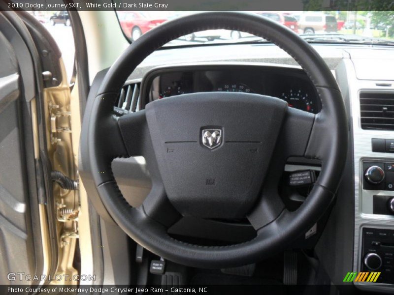 White Gold / Dark Slate Gray 2010 Dodge Journey SXT