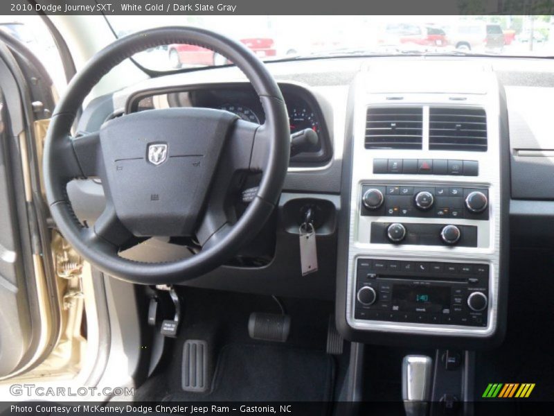 White Gold / Dark Slate Gray 2010 Dodge Journey SXT