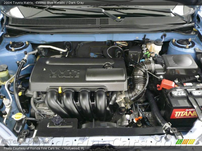 Cosmic Blue Metallic / Dark Gray 2004 Toyota Matrix