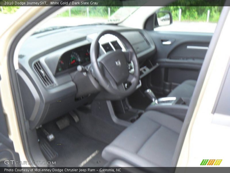 White Gold / Dark Slate Gray 2010 Dodge Journey SXT