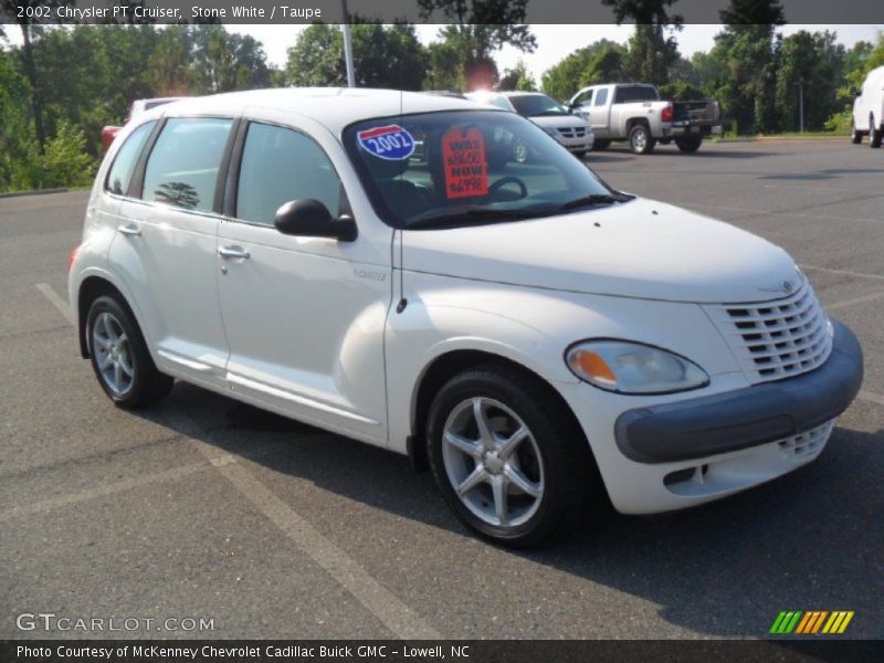 Stone White / Taupe 2002 Chrysler PT Cruiser