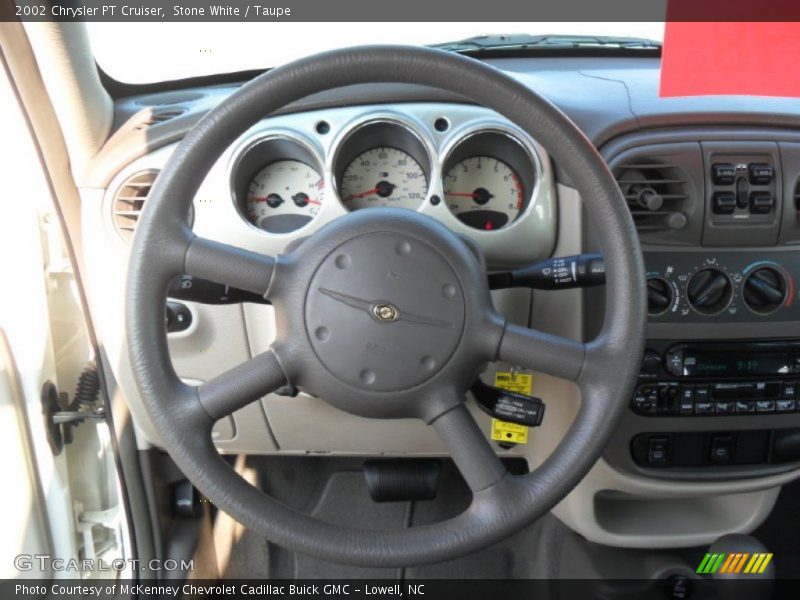 Stone White / Taupe 2002 Chrysler PT Cruiser