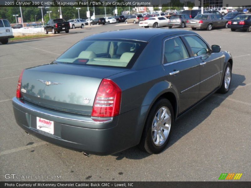 Magnesium Pearl / Dark Slate Gray/Light Graystone 2005 Chrysler 300 C HEMI