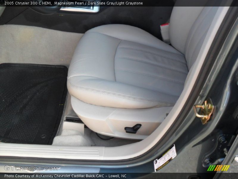 Magnesium Pearl / Dark Slate Gray/Light Graystone 2005 Chrysler 300 C HEMI