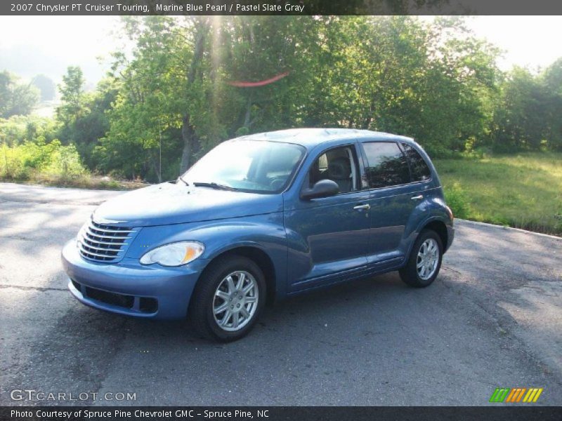 Marine Blue Pearl / Pastel Slate Gray 2007 Chrysler PT Cruiser Touring