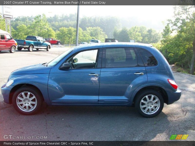 Marine Blue Pearl / Pastel Slate Gray 2007 Chrysler PT Cruiser Touring