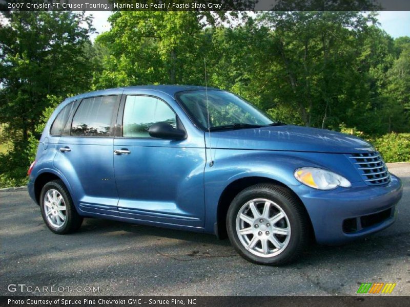 Marine Blue Pearl / Pastel Slate Gray 2007 Chrysler PT Cruiser Touring