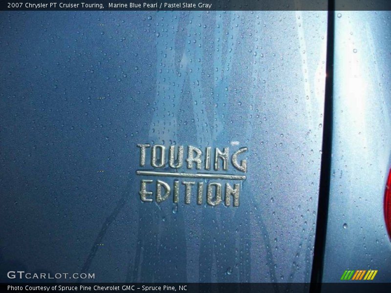 Marine Blue Pearl / Pastel Slate Gray 2007 Chrysler PT Cruiser Touring