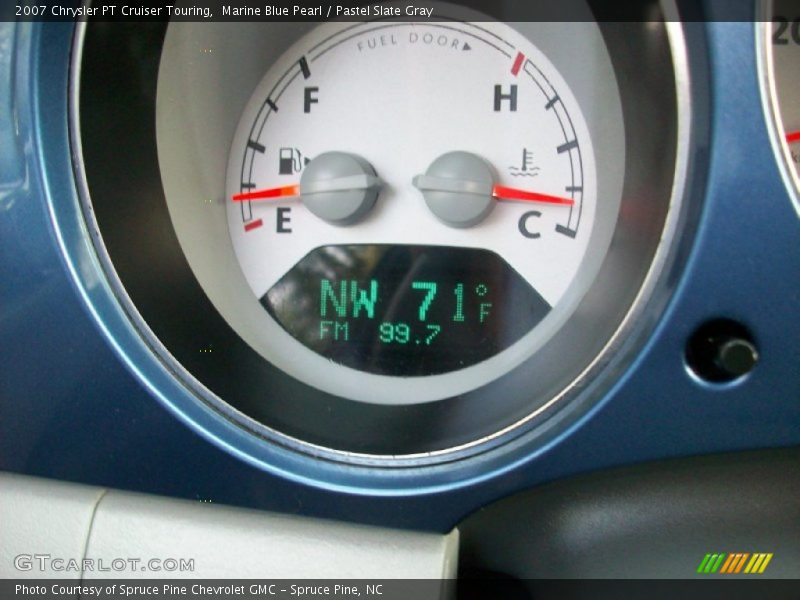 Marine Blue Pearl / Pastel Slate Gray 2007 Chrysler PT Cruiser Touring