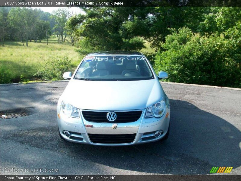 Silver Essence Metallic / Cornsilk Beige 2007 Volkswagen Eos 2.0T