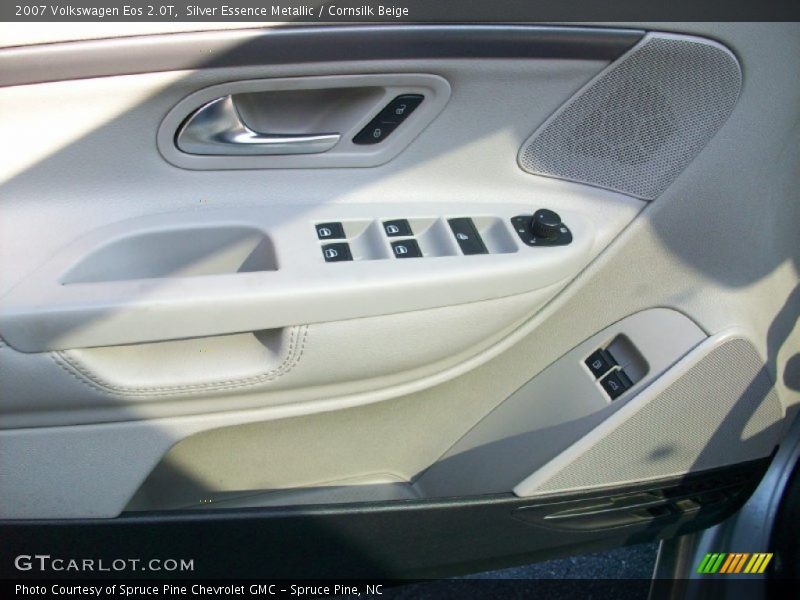 Silver Essence Metallic / Cornsilk Beige 2007 Volkswagen Eos 2.0T