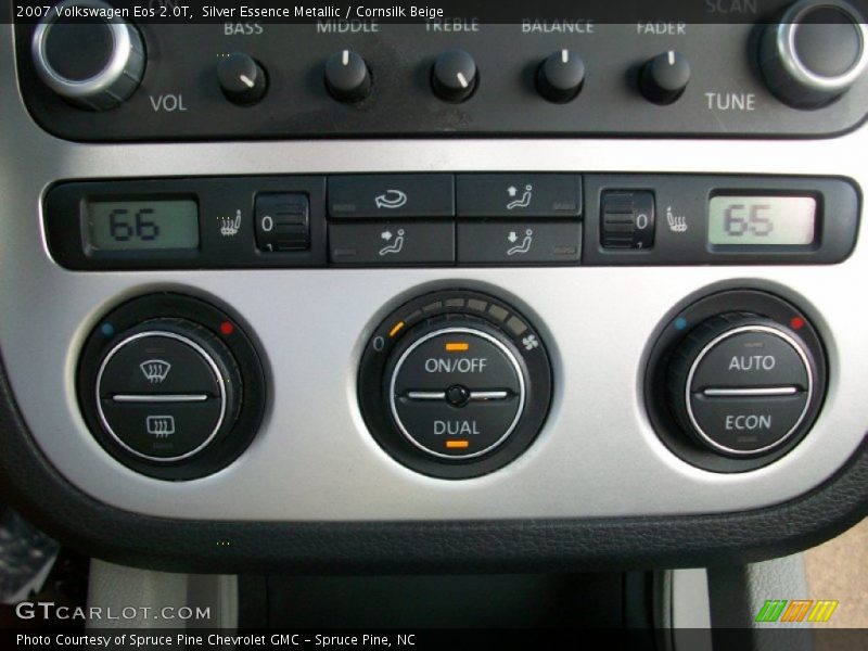 Silver Essence Metallic / Cornsilk Beige 2007 Volkswagen Eos 2.0T