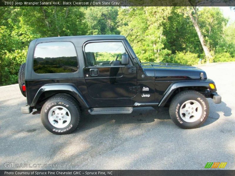  2003 Wrangler Sahara 4x4 Black Clearcoat
