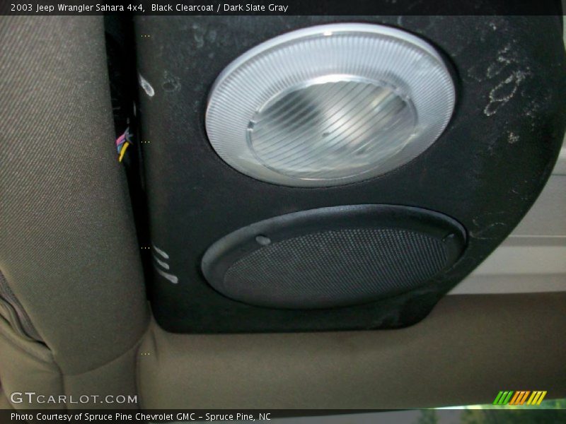 Black Clearcoat / Dark Slate Gray 2003 Jeep Wrangler Sahara 4x4