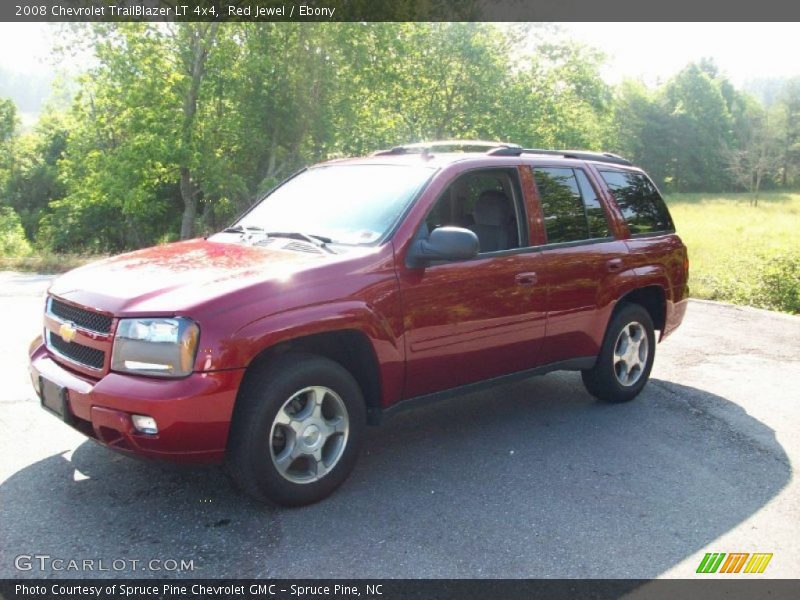 Red Jewel / Ebony 2008 Chevrolet TrailBlazer LT 4x4