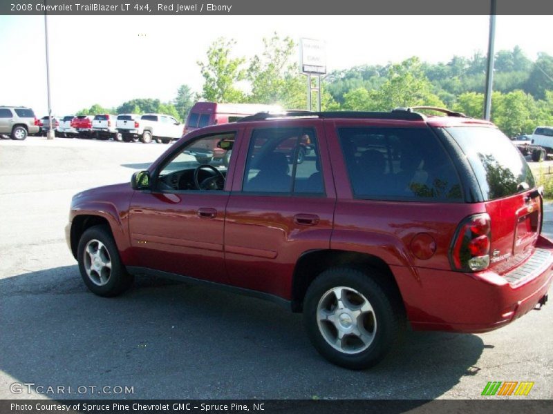 Red Jewel / Ebony 2008 Chevrolet TrailBlazer LT 4x4