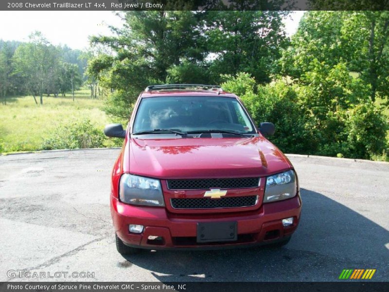 Red Jewel / Ebony 2008 Chevrolet TrailBlazer LT 4x4