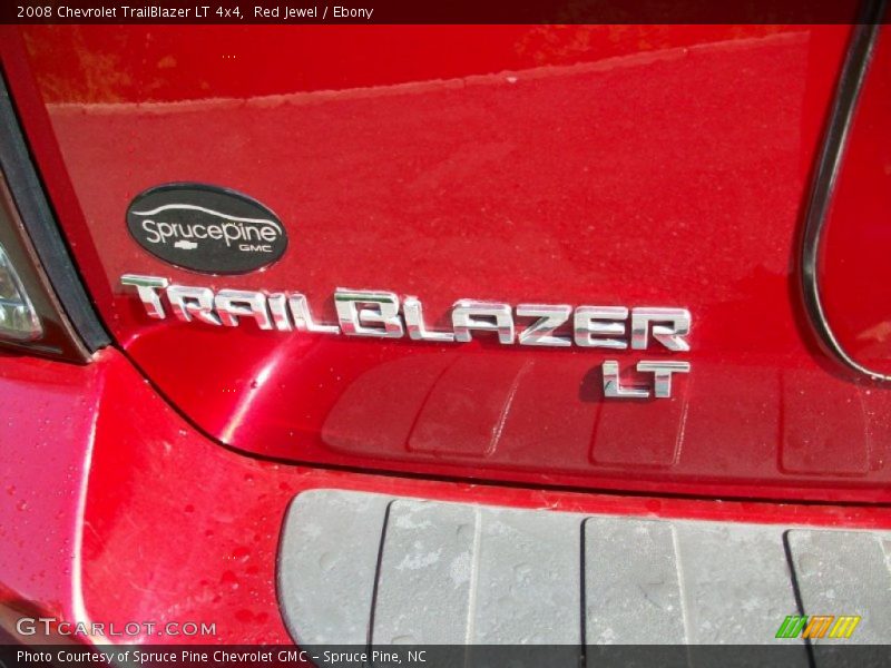 Red Jewel / Ebony 2008 Chevrolet TrailBlazer LT 4x4
