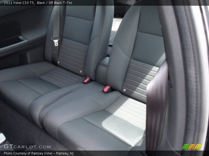  2011 C30 T5 Off Black T-Tec Interior