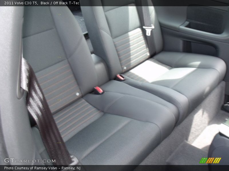 Black / Off Black T-Tec 2011 Volvo C30 T5
