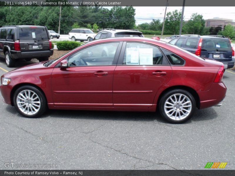  2011 S40 T5 Flamenco Red Metallic