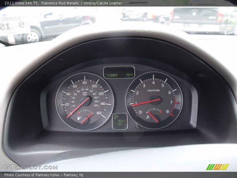  2011 S40 T5 T5 Gauges