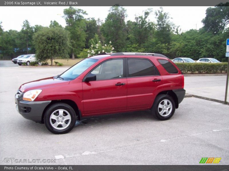  2006 Sportage LX Volcanic Red