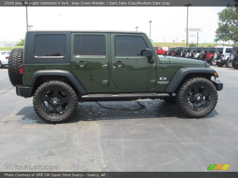 Custom Wheels of 2009 Wrangler Unlimited X 4x4
